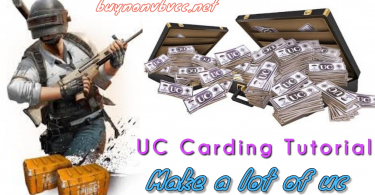 UC carding method of pubg mobile